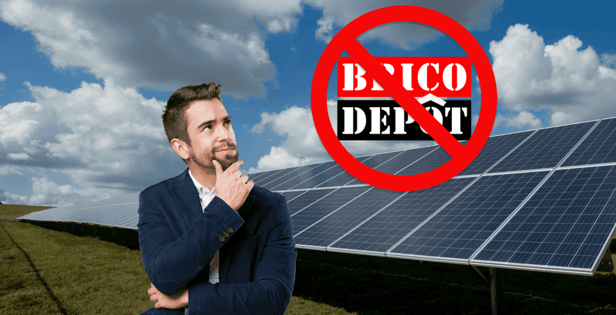 Paneles solares de Bricodepot