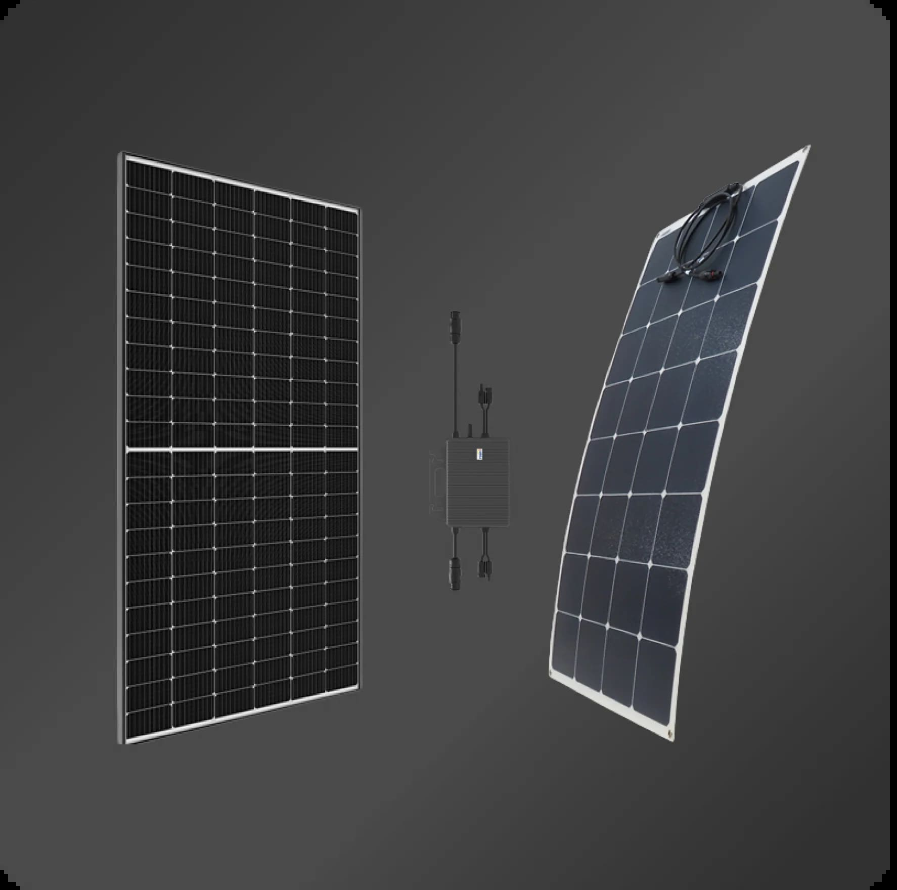 Solar Kit Plug & Play 600 watts y compris Fi Typ B+ kit de montage + app  mobile