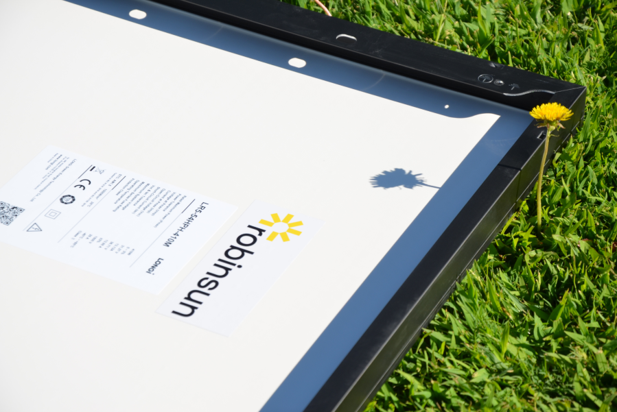 Solar Panel and Flower photo cover for installation video
