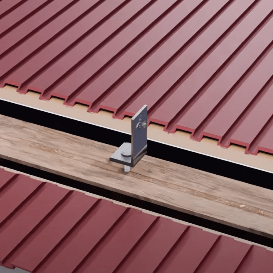Sunfer 03V solar panel mount