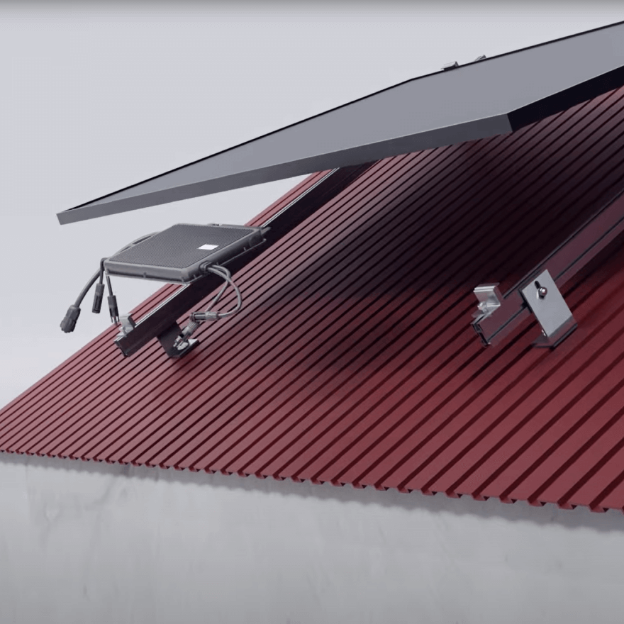 Sunfer 03V solar panel mount