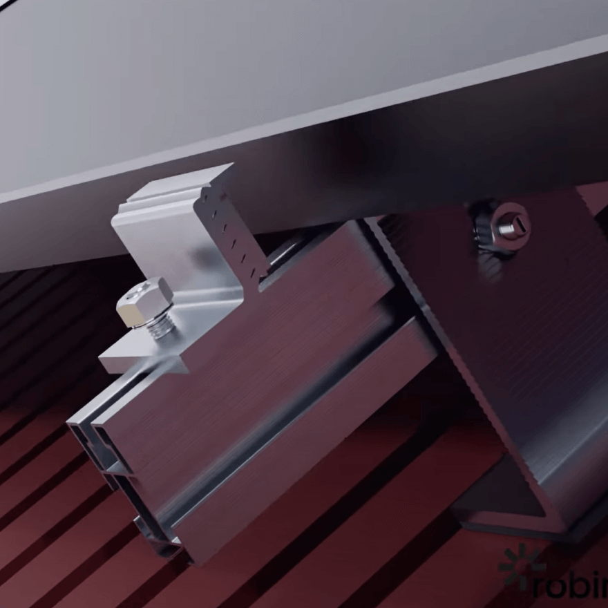 Sunfer 03V solar panel mount