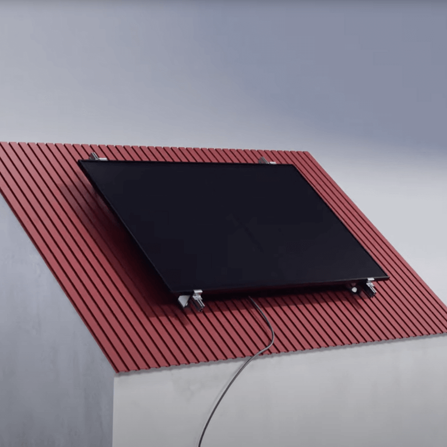 Sunfer 03V solar panel mount