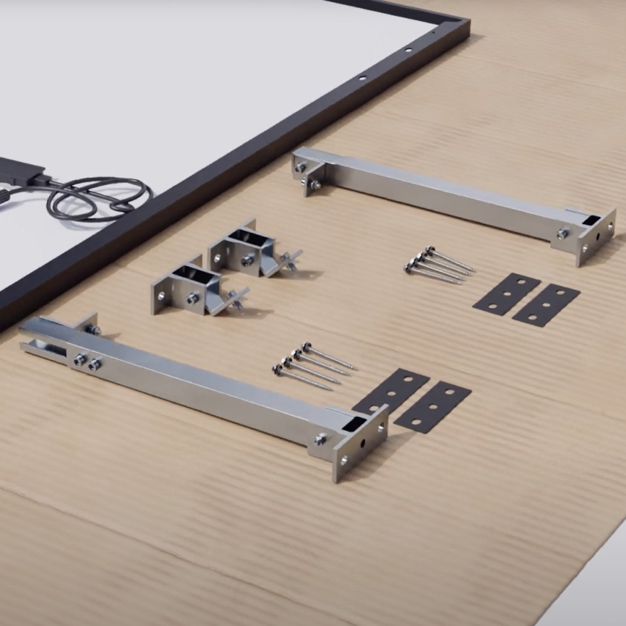 Wand-Halterung mit verstellbarem Winkel