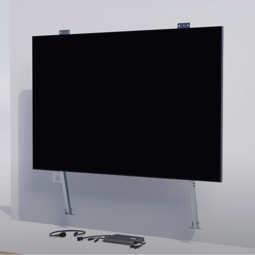 Wand-Halterung mit verstellbarem Winkel