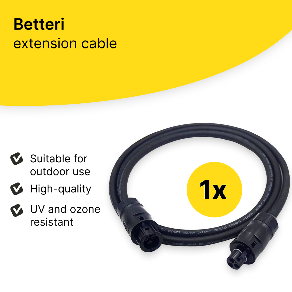 Extensión de cable Betteri