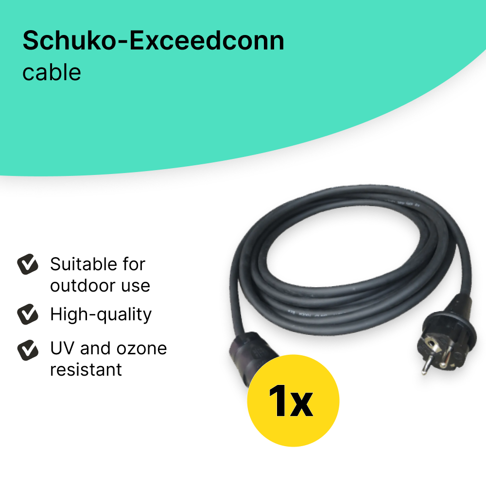 Cable Schuko-Exceedconn
