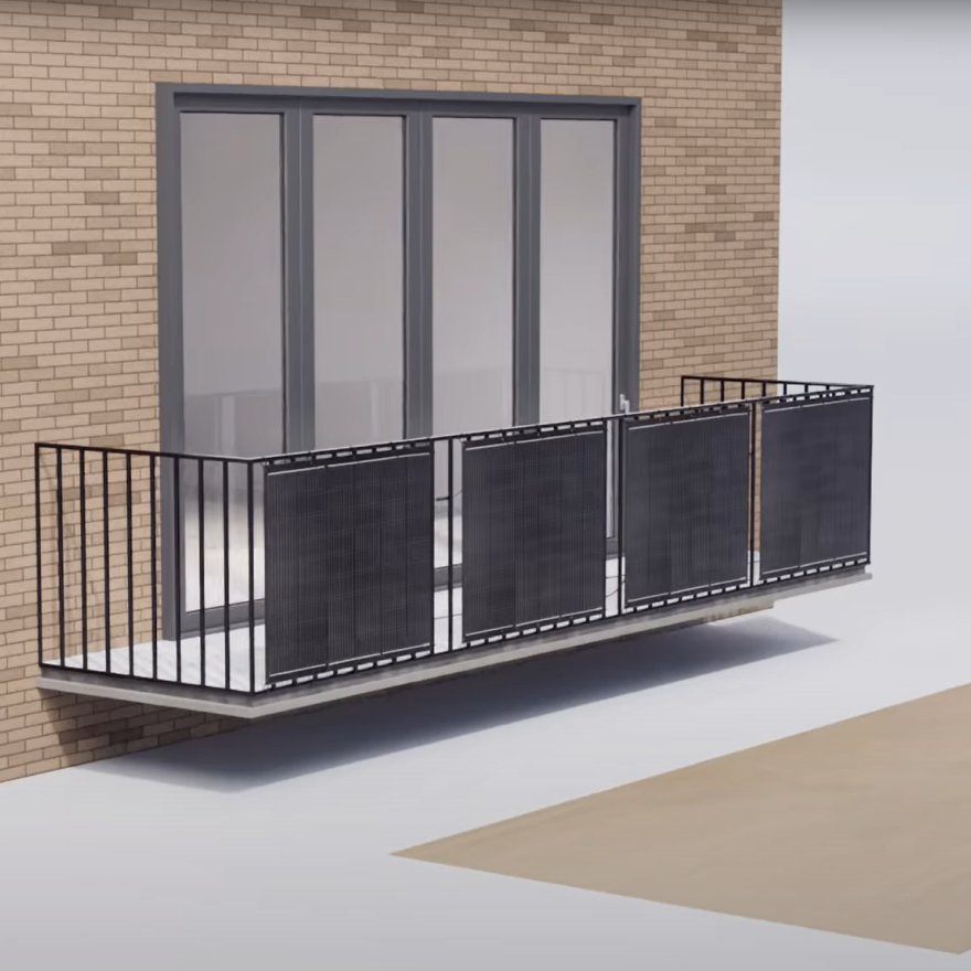 Kit solar enchufable City 800