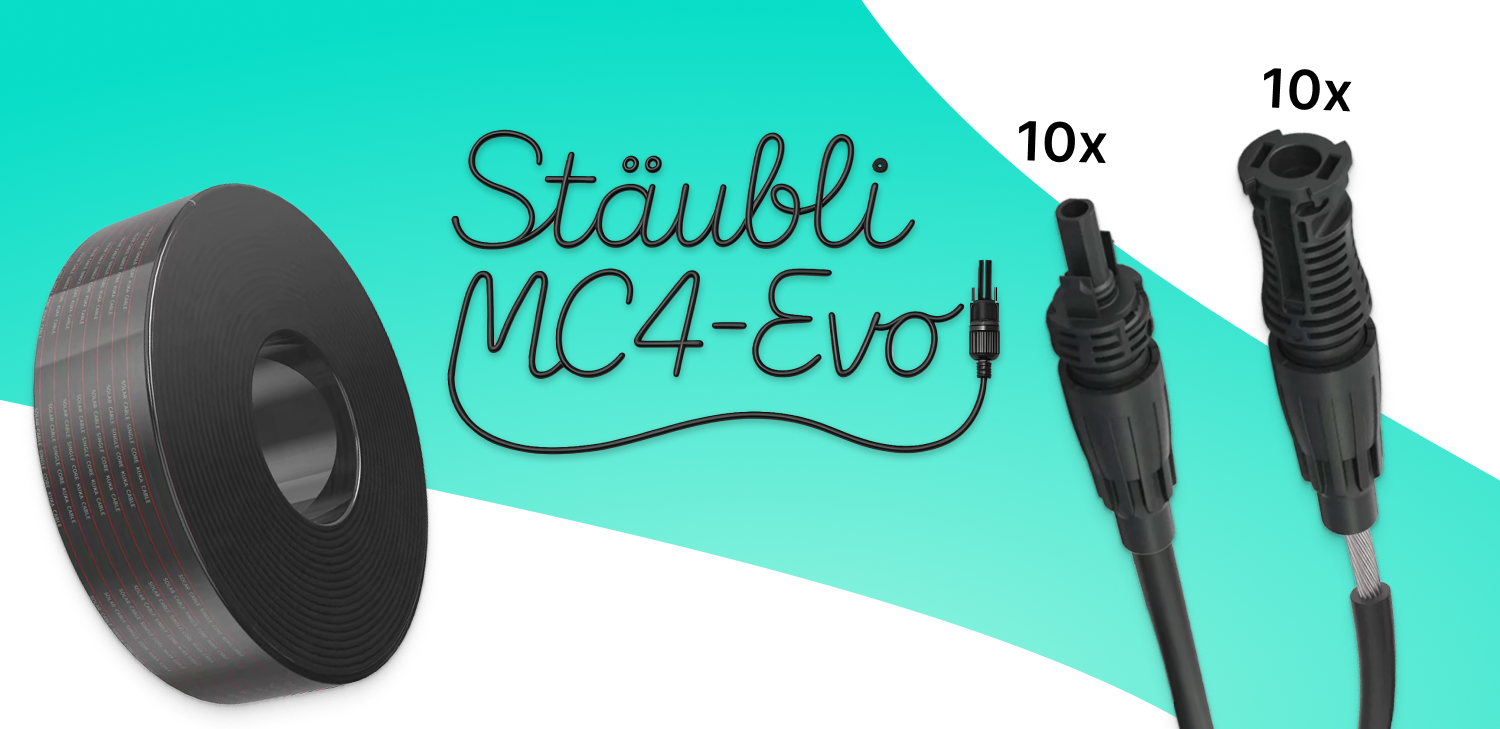 Introducing our new cable sets with Stäubli connectors: fully customizable to your needs