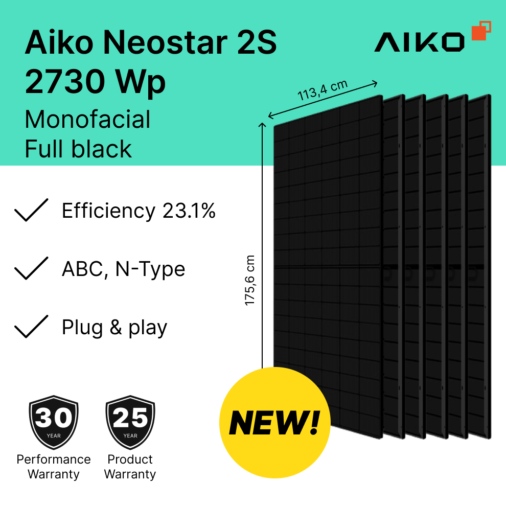 Solar panel Aiko Neostar 2S 2730 Wp