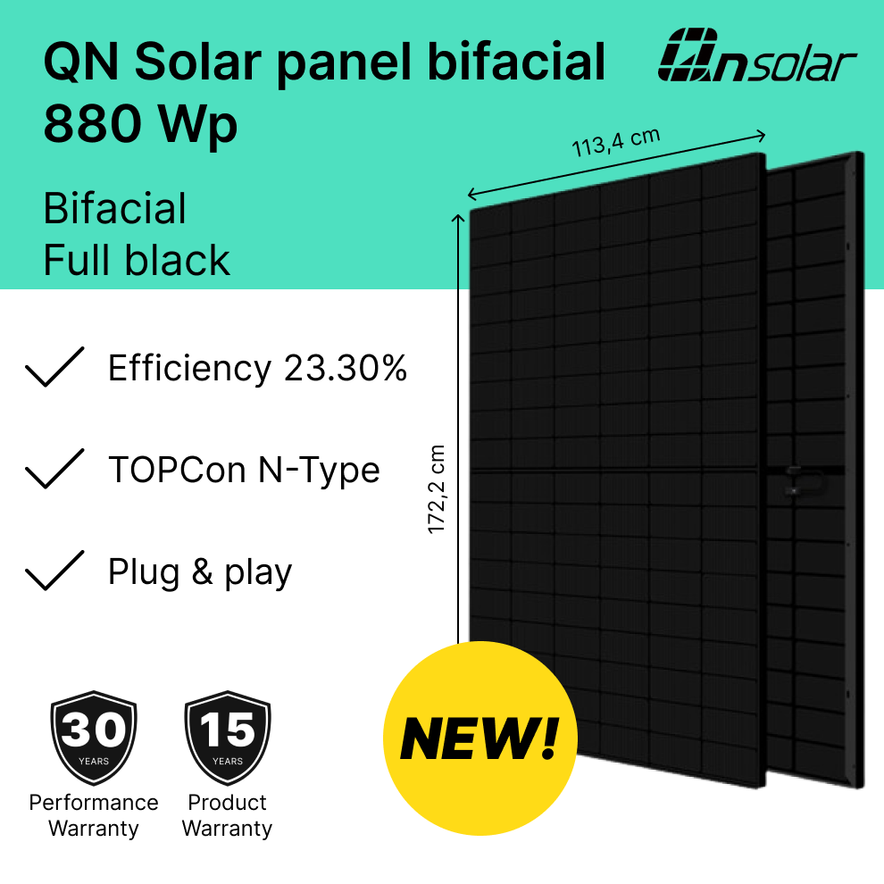 QN 440Wp 2 panels specifications