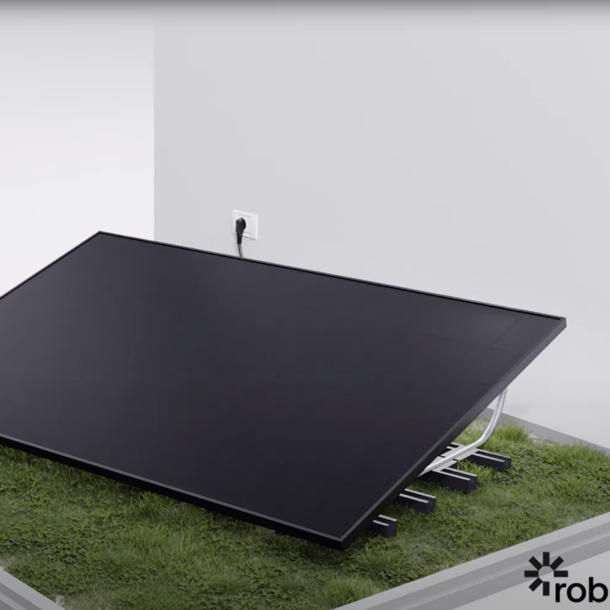 Fijación de panel solar ValkBox 3