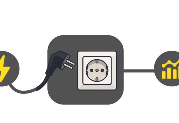 Stecke dein Kit ins Stromnetz