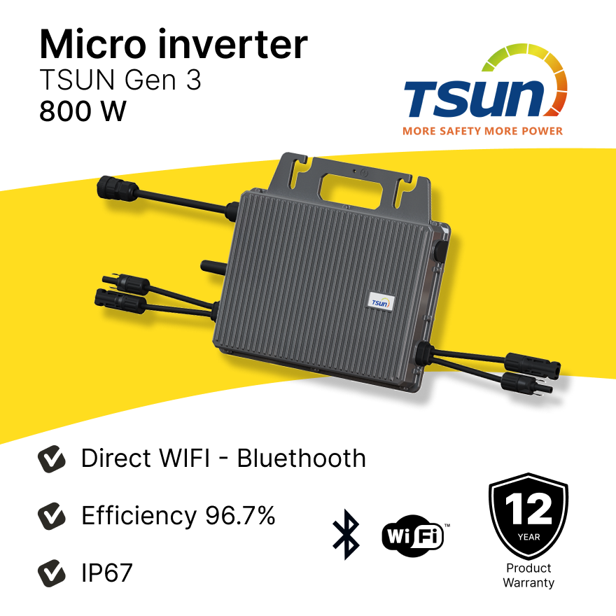 Micro inversor TSUN MS800